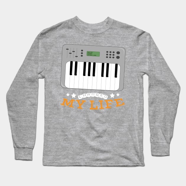 Synthesizer Changed My Life Long Sleeve T-Shirt by str33ty